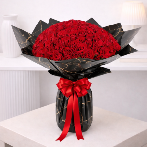 Love Story 101 Red Roses Bouquet